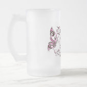 Butterfly-Bierglas Mattglas Bierglas (Links)