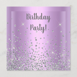 BUTTERFLY BIRTHDAD-EINLADUNG EINLADUNG