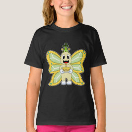 Butterfly Birthday Cake Candle T-Shirt