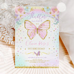 Butterfly Birthday Einladung Butterfly Party<br><div class="desc">Butterfly zum Geburtstag Einladung. Alle Designs sind © PIXELPERFECTIONPARTYLTD</div>