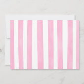 Butterfly Birthday Foto Einladung (Rückseite)