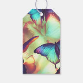 Butterfly Birthday Geschenkanhänger (Rückseite)