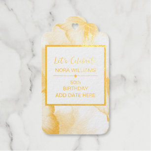 Butterfly Birthday Geschenkanhänger