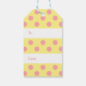 Butterfly Birthday Gift Tag Geschenkanhänger (Rückseite)