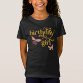 Butterfly Birthday Girl Shirt (Vorderseite)