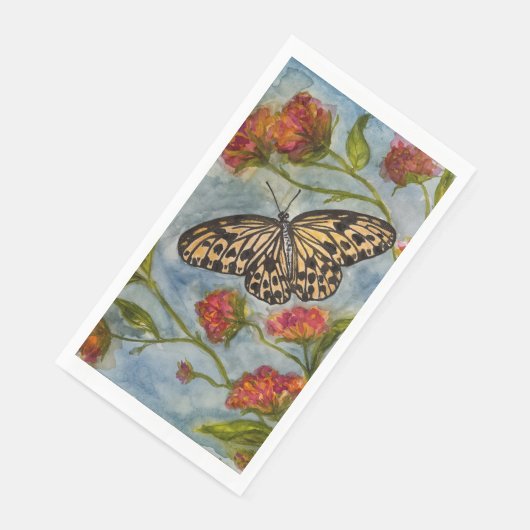 Butterfly Birthday Guest Napkins Serviette
