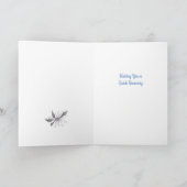 Butterfly Birthday Karte (Innenseite)
