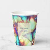 Butterfly Birthday Pappbecher (Vorderseite)