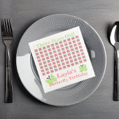 Butterfly Birthday Party Serviette