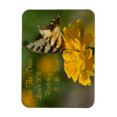 Butterfly Birthday Save the Date Magnet (Vertikal)