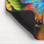 Butterfly-Blätter Tranquil Friedlich Mousepad (Ecke)