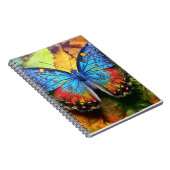 Butterfly-Blätter Tranquil Friedlich Notizblock (Rechte Seite)