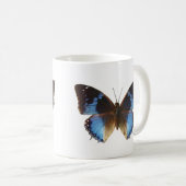 Butterfly Bleu Kaffeetasse (VorderseiteRechts)