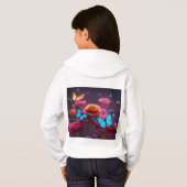 Butterfly Bliss Hoodie (Schwarz voll)