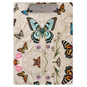 "Butterfly Bliss" Klemmbrett