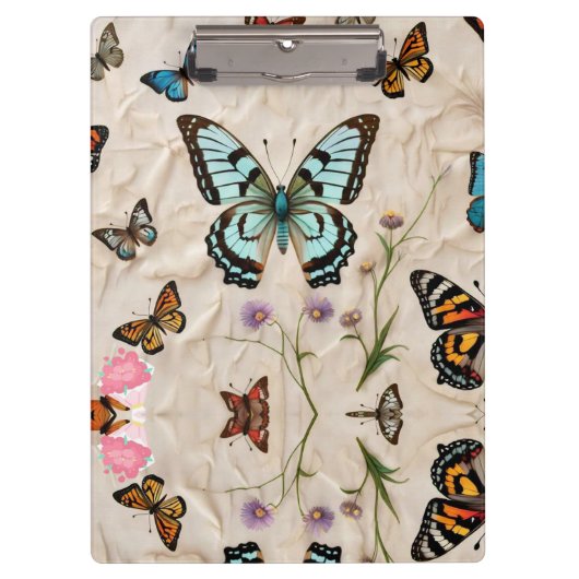 "Butterfly Bliss" Klemmbrett (Vorderseite)