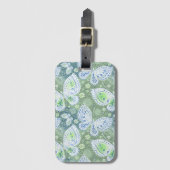 "Butterfly Bliss Leggings" Gepäckanhänger (Vorderseite Vertikal)