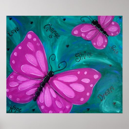 Butterfly Bliss Poster (Vorne)