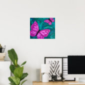 Butterfly Bliss Poster (Heimbüro)
