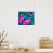 Butterfly Bliss Poster (Küche)