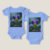 Butterfly Bliss: Spielerische Baby-T-Shirts (Design Vorderseite & Rückseite)