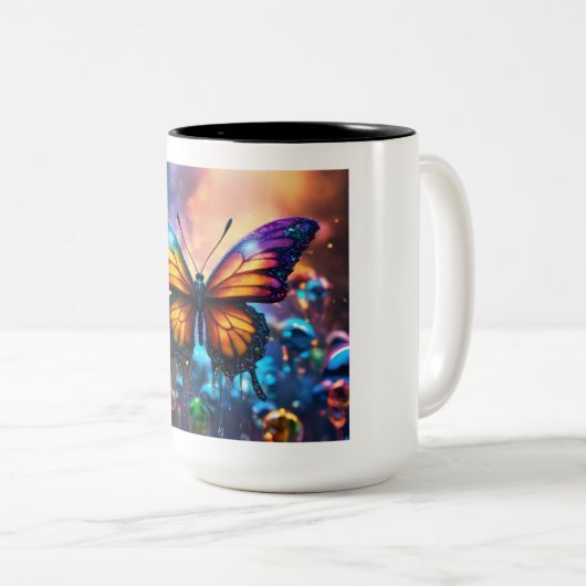 Butterfly Bliss Tasse (VorderseiteRechts)