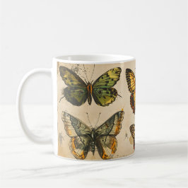 Butterfly Bliss: Vintag Kaffeetasse