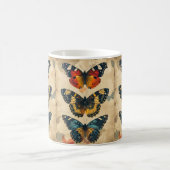 Butterfly Bliss: Vintag Kaffeetasse (Mittel)