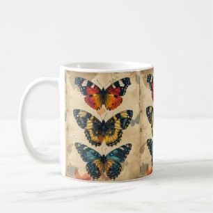 Butterfly Bliss: Vintag Kaffeetasse