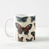 Butterfly Bliss: Vintag Kaffeetasse (Links)