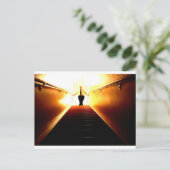 Butterfly-Blitz von Niki Postcard Postkarte (Stehend Vorderseite)