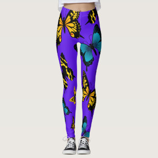 Butterfly Bloom Leggings: Tanzen mit Eleganz Leggings