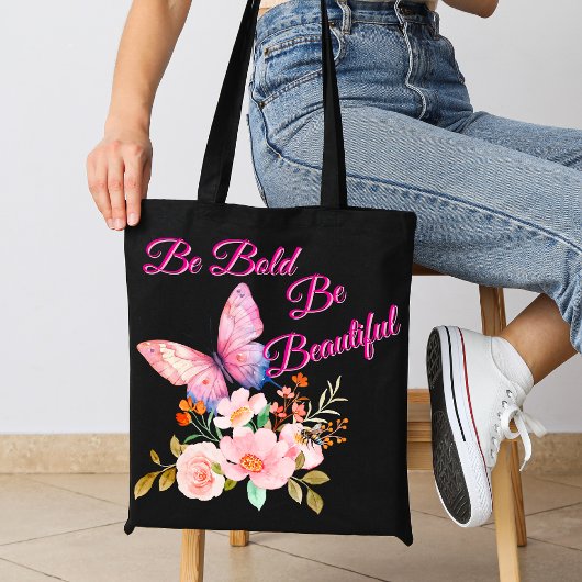 Butterfly & Blooms Nature Tasche