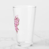 Butterfly-Blossoglas mit Individuelle Name Glas (Links)