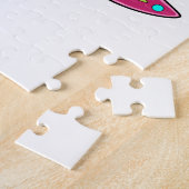 Butterfly Blossom Herz Puzzle (Seite)