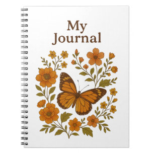 🦋 Butterfly Blossoms Planer 🌸 Notizblock