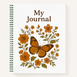 🦋 Butterfly Blossoms Planer 🌸 Notizblock