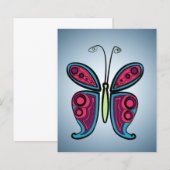 Butterfly Blue (Vorne/Hinten)