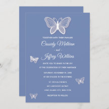 Butterfly Blue Cornblume Hochzeitsschmetterlinge