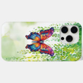 Butterfly Blue Orange Wings Case-Mate iPhone Hülle (Rückseite (Horizontal))