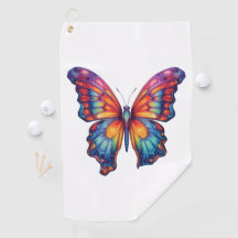 Butterfly Blue Orange Wings