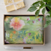 Butterfly Blue Orange Wings Seidenpapier (Geschenk)