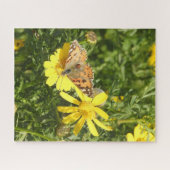 Butterfly Blume Puzzle (Horizontal)
