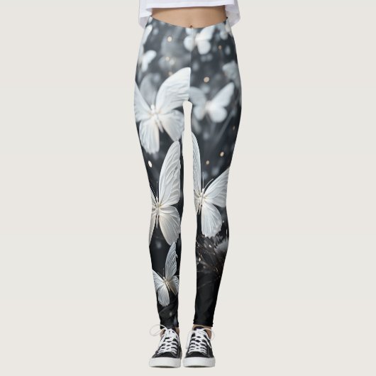 Butterfly Bold Print Leggings (Vorderseite)