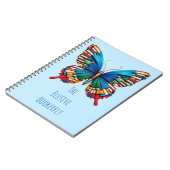 Butterfly Books Bookerfly Fun Reader Geschenk Notizblock (Linke Seite)