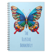 Butterfly Books Bookerfly Fun Reader Geschenk Notizblock (Vorderseite)