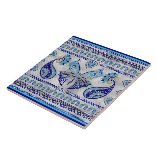 Butterfly-Böses Aug Fliese (Seite)