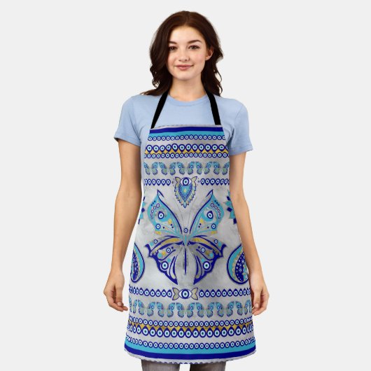 Butterfly-Böses Aug Schürze (Getragen)