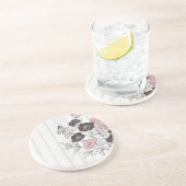 Butterfly Bouquet Getränkeuntersetzer (Seite)