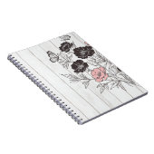 Butterfly Bouquet Notizblock (Rechte Seite)